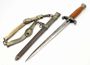 A Heer WW2 Nazi Dress Dagger - this was the 2nd Dagger given to the vendor by a WW2 Veteran (
