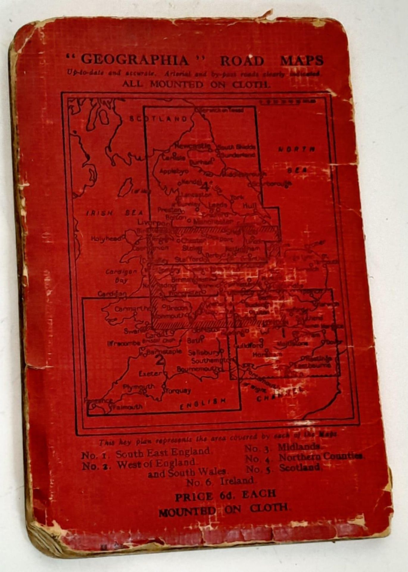 A vintage Road Atlas and Route Guide 100 miles round London - Image 6 of 10