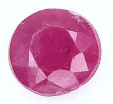 A 1.13ct Burma Untreated Ruby - GFCO Swiss Certified Gemstone. Ref: ZK026