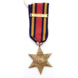 WW2 British Burma Star Medal with Pacific Bar.