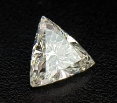 A Trillion Cut SI1 0.29ct Diamond - Comes with a certificate.