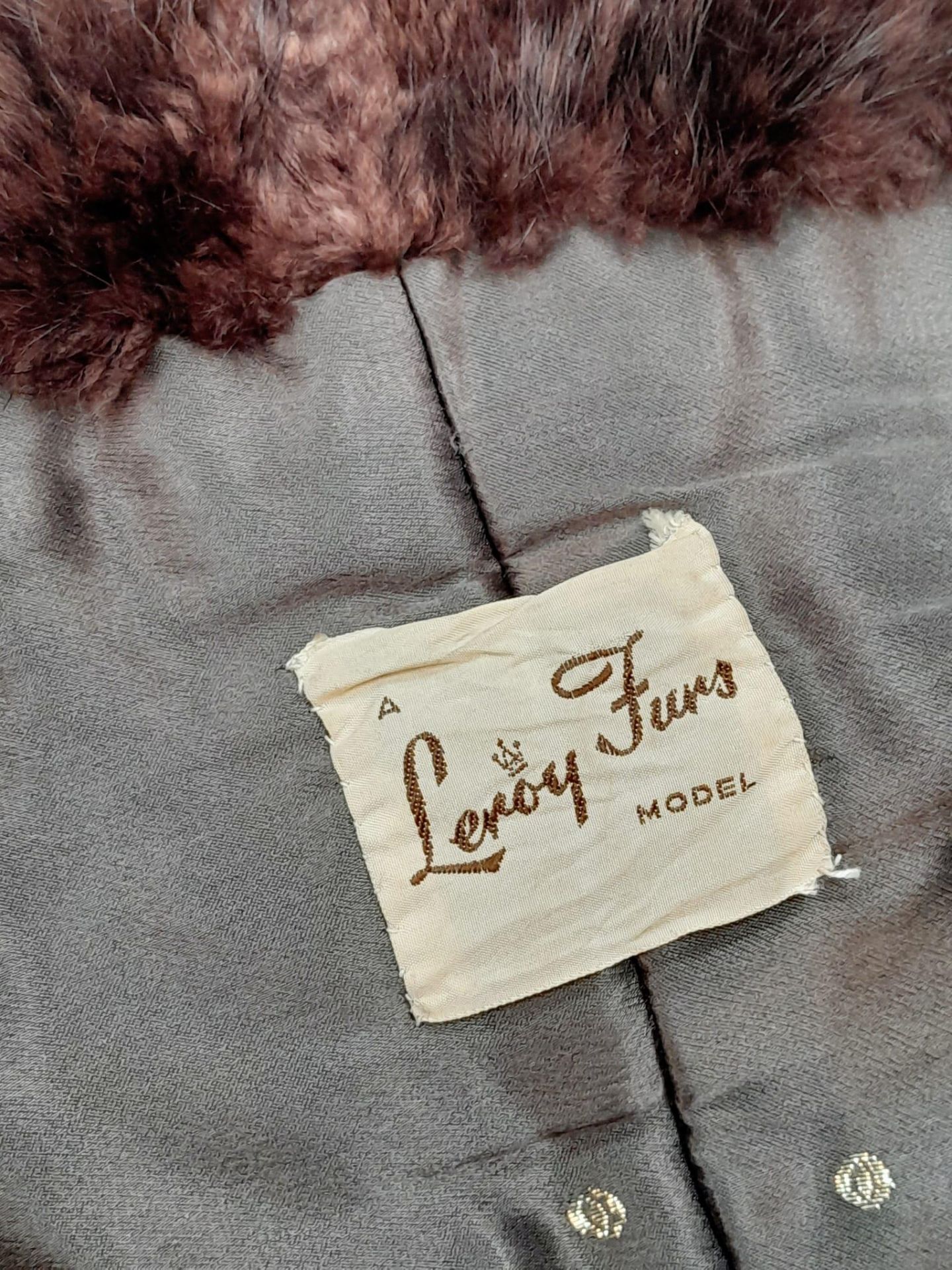 A Vintage Mink Fur Stole. Leroy furs label. 160cm length. - Image 3 of 5