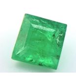 A 0.56ct Zambian Natural Beryl Emerald, in the Square shape. Comes with the GFCO certificate. ref: