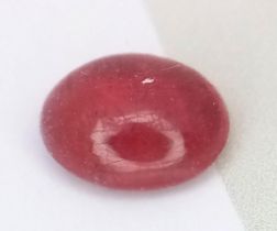 A 2.06ct Madagascan Red Ruby Gemstone. Comes with a GFCO certificate in a sealed package.