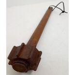 WW1 Trench Fighting Mace. Superb condition. From the late Bernard Moreau collection.