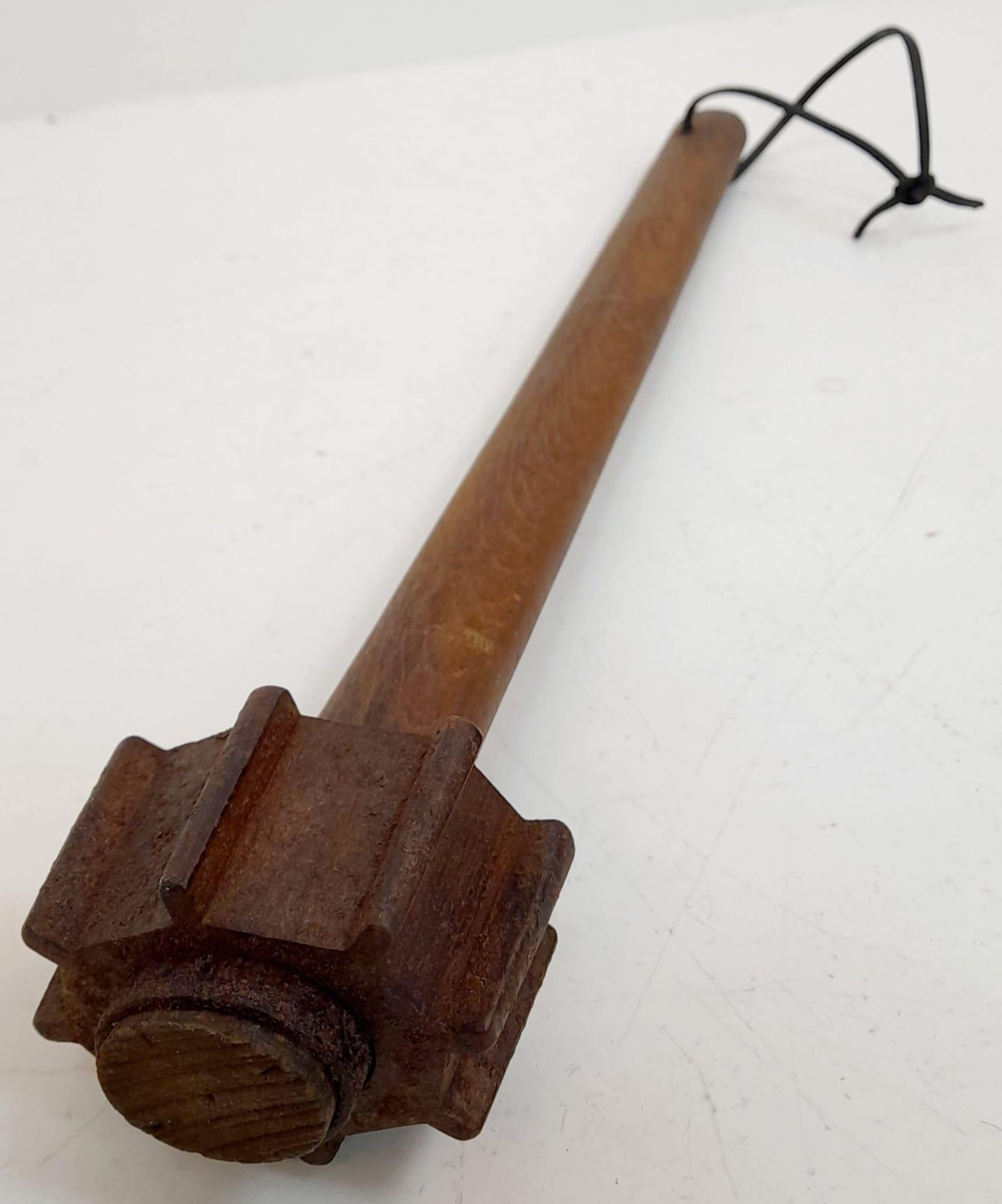 WW1 Trench Fighting Mace. Superb condition. From the late Bernard Moreau collection.