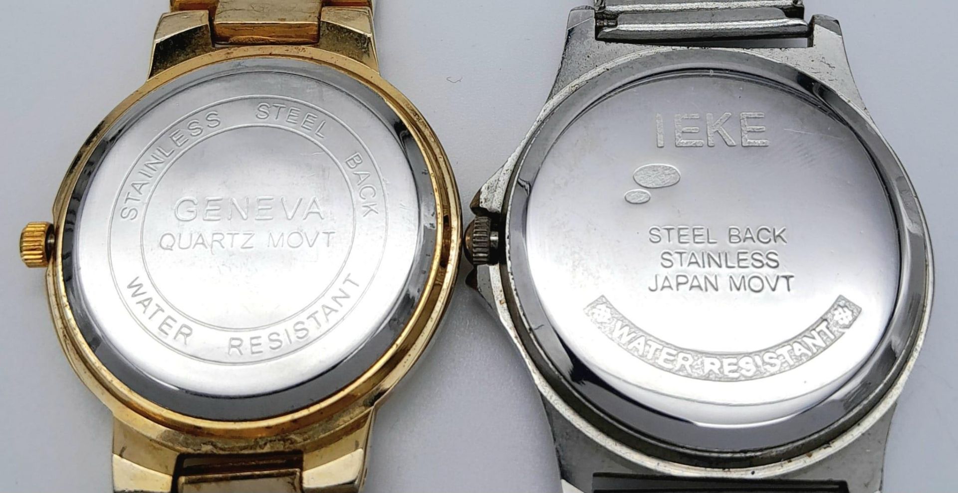 A Parcel of Three Men’s Dress Watches Comprising; 1) A Stainless Steel Tank Style Watch by FC Free - Image 5 of 7