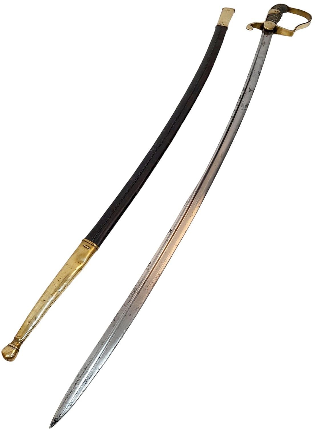 A 19th Century German officers sword - Possibly Saxon area, as in the style. Marked LG, the owners - Image 4 of 4