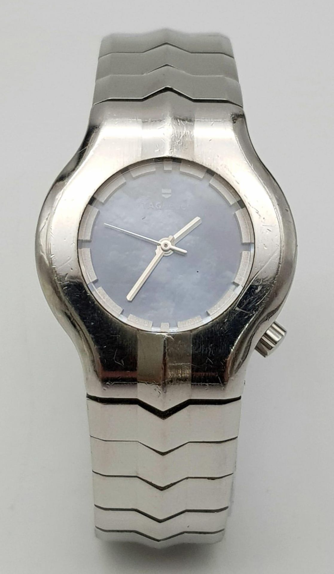 A Tag Heuer Alter Ego Quartz Ladies Watch. Stainless steel bracelet and case - 29mm. Mother of pearl - Bild 2 aus 7