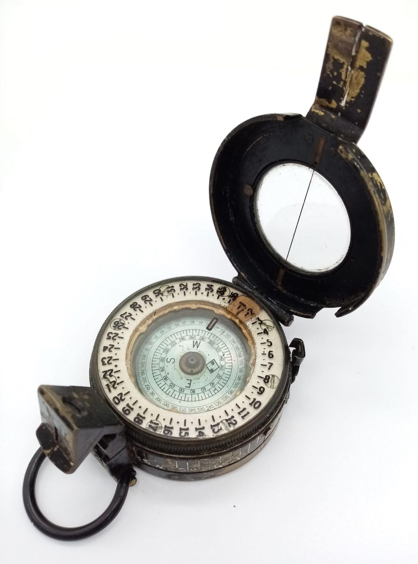 1940 Dated British Officers Compass. Maker Baker & Sons.