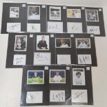 12 Signed Spurs Cards with Accompanying Photos. Includes: Friedel, Bassong, Hughton, Crooks,