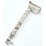 A Sterling Silver GPO/BT Tower (now known as the Telecom Tower) Charm. Opens to reveal name of