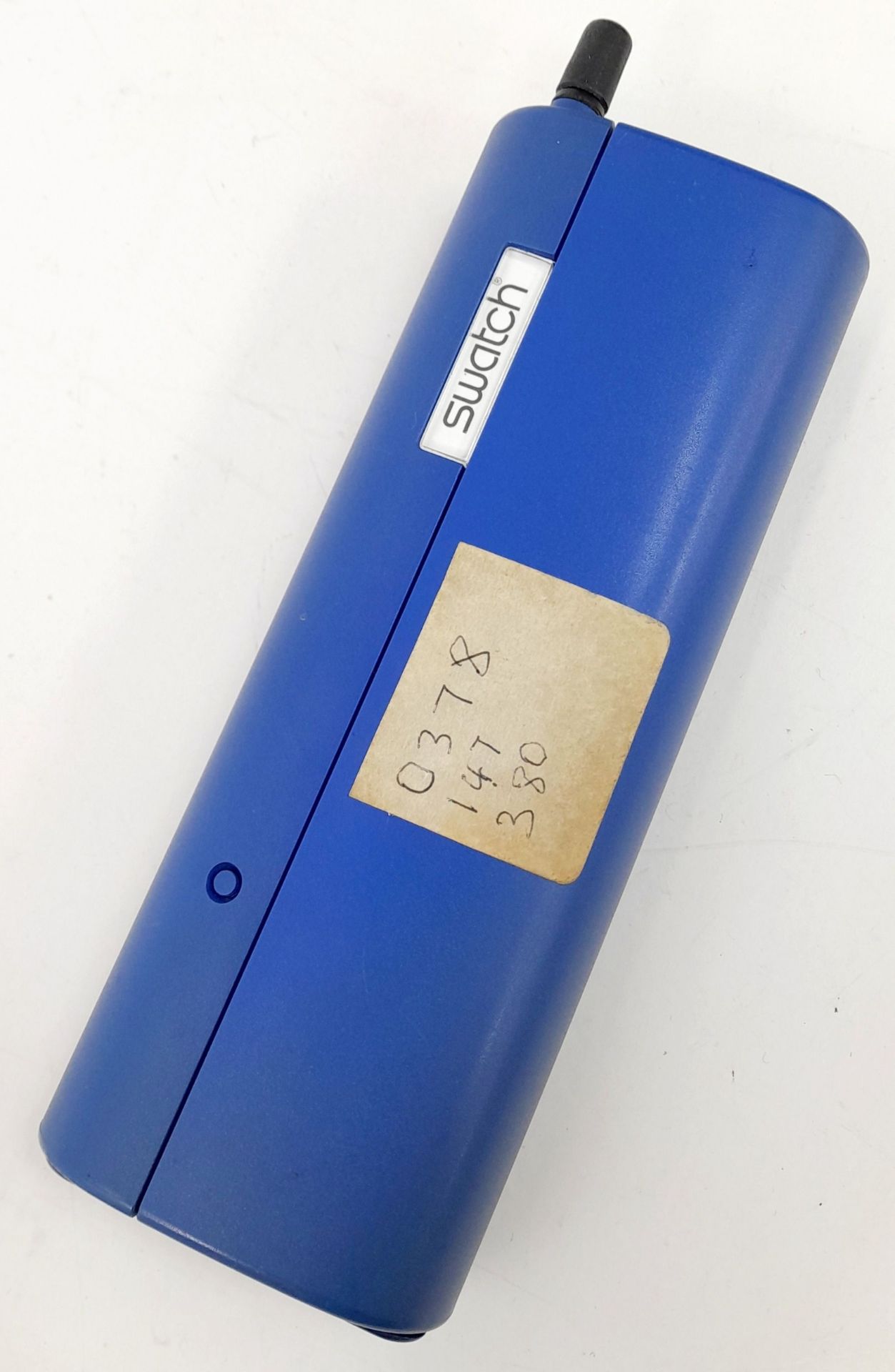 A Vintage Swatch PCT Large Blue Mobile Phone. Comes with paperwork. - Image 2 of 3