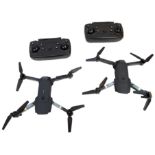Two Xpro Wide Angle Remote Control Drones. In original packaging. As found.