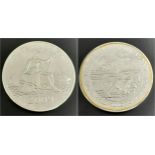 A Mint, Limited Edition, Fine Silver (999) 5 Ounce 2009, 65th Anniversary of the D-Day Landings