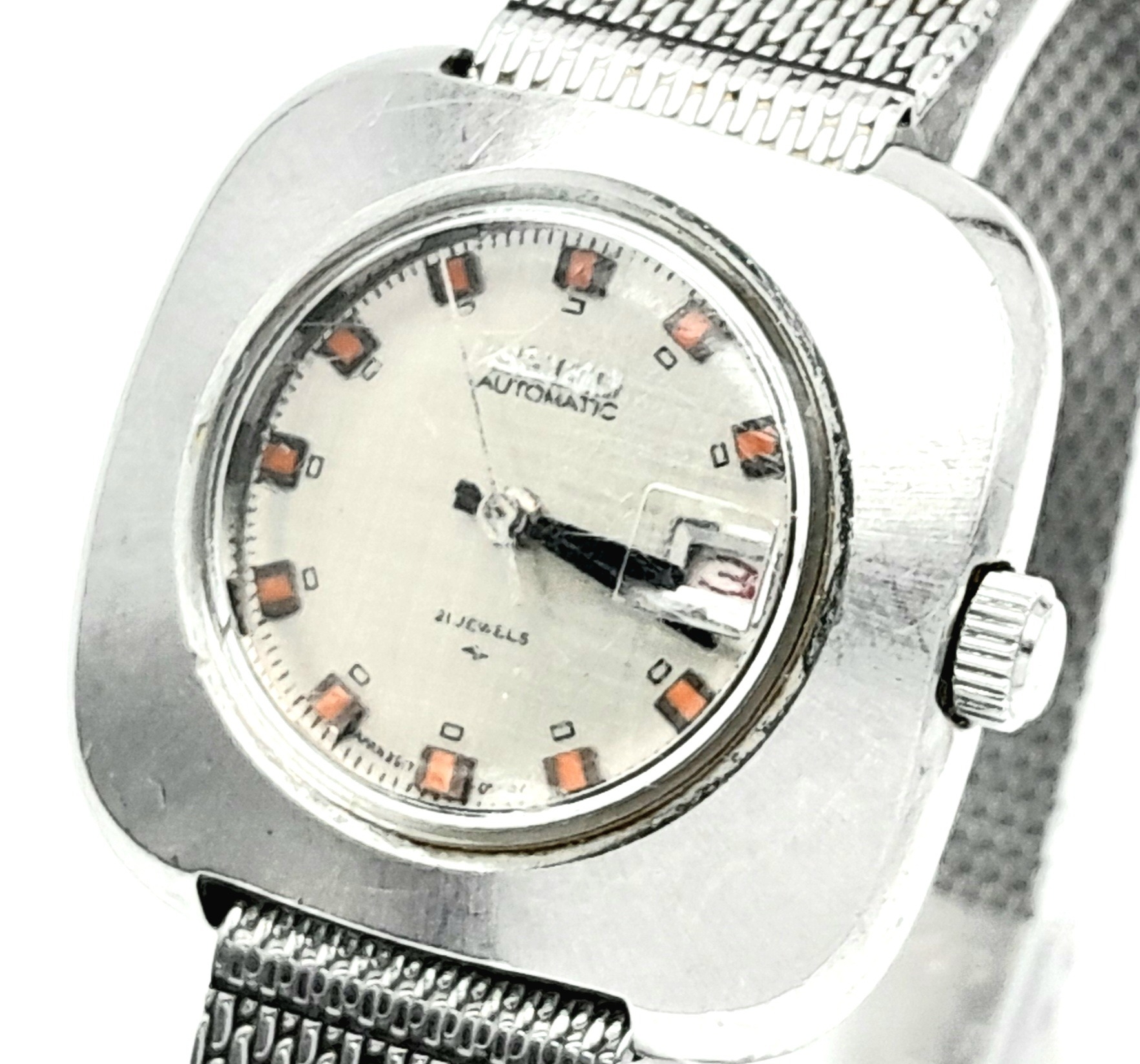 A Vintage Seiko Automatic Ladies Watch. Stainless steel bracelet and case - 29mm. Model 2517-0390. - Image 3 of 5