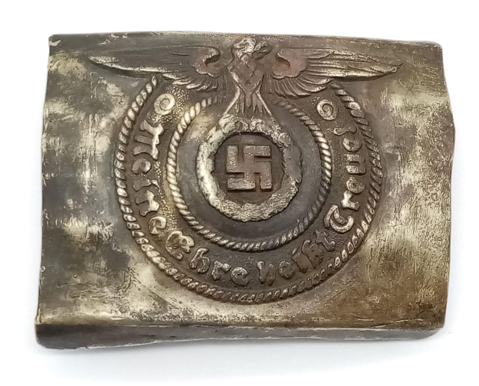 WW2 German Waffen SS 15th Grenadier Lett Land (Latvia) Division Buckle. The buckle was found in