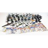 A Collection of Battle of Britain Model Fighter Planes. Over thirty die-cast metal planes with