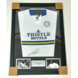 King of the Spectacular Goals! A Signed Tony Yeboah Leeds FC Shirt with Certificate of Authenticity.