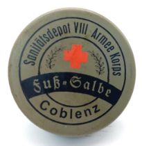 WW1 Original Imperial German Tin of Anti Frost Bite Cream (Vaseline)