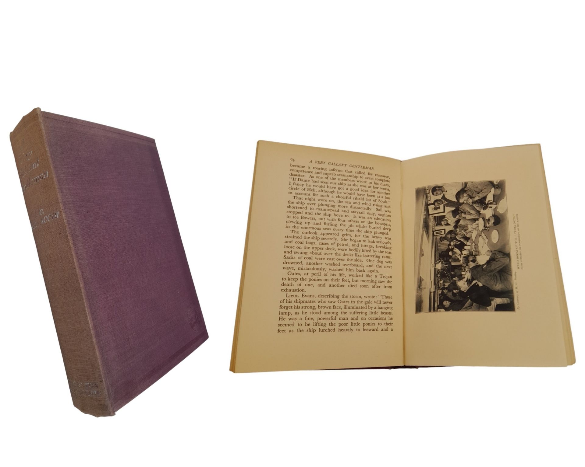 A Rare First Edition Hardback Book Dated 1933, ‘A Very Gallant Gentleman’, Coupled with a Framed - Image 5 of 5