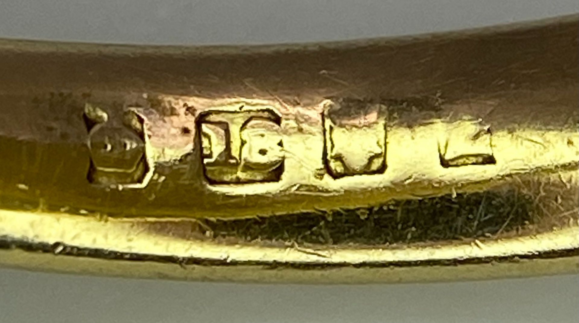 AN 18K YELLOW GOLD VINTAGE SEAL ENGRAVED SIGNET RING. Size K, 7.8g total weight. Ref: SC 8060 - Bild 9 aus 9