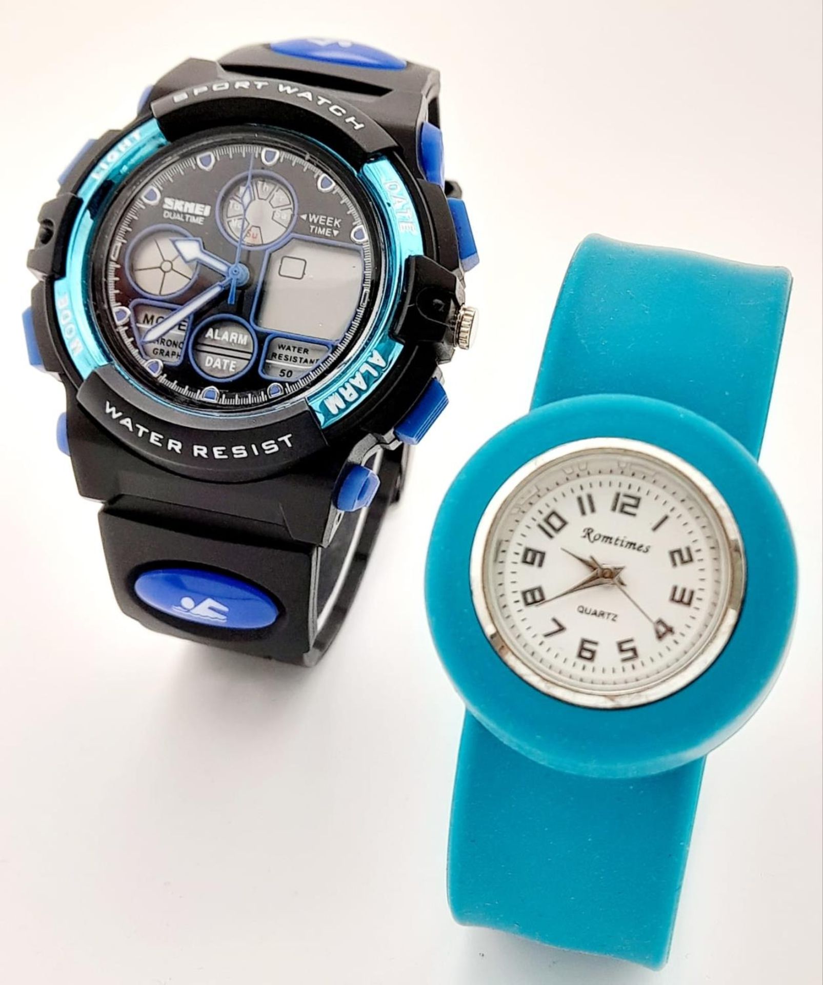 Two Sports Watches, One Ladies, One Men’s Comprising 1) A Men’s Sports by SKMEI (47mm Case) & 2) A