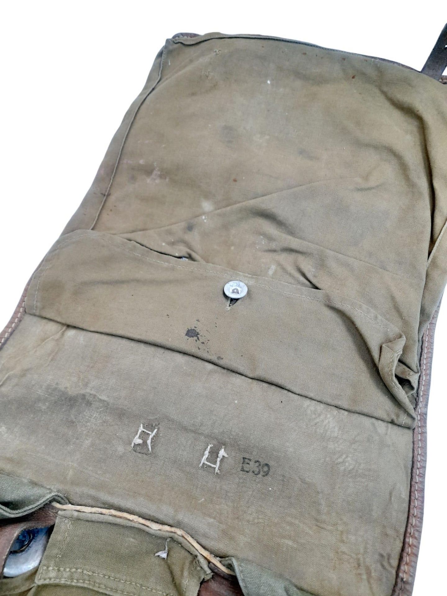 WW2 German Tournister “Pony Pack” Dated 1939. Used by the Hitler Youth and ground troops. - Image 7 of 7