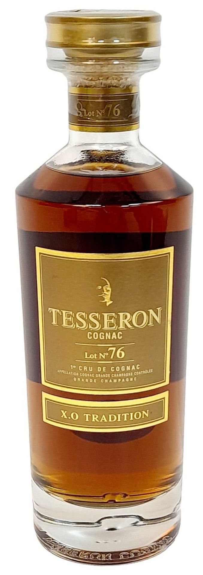 An Unopened, Sealed, Limited Edition Tesseron Cognac Lot No 76 1st Cru de Cognac XO Tradition.
