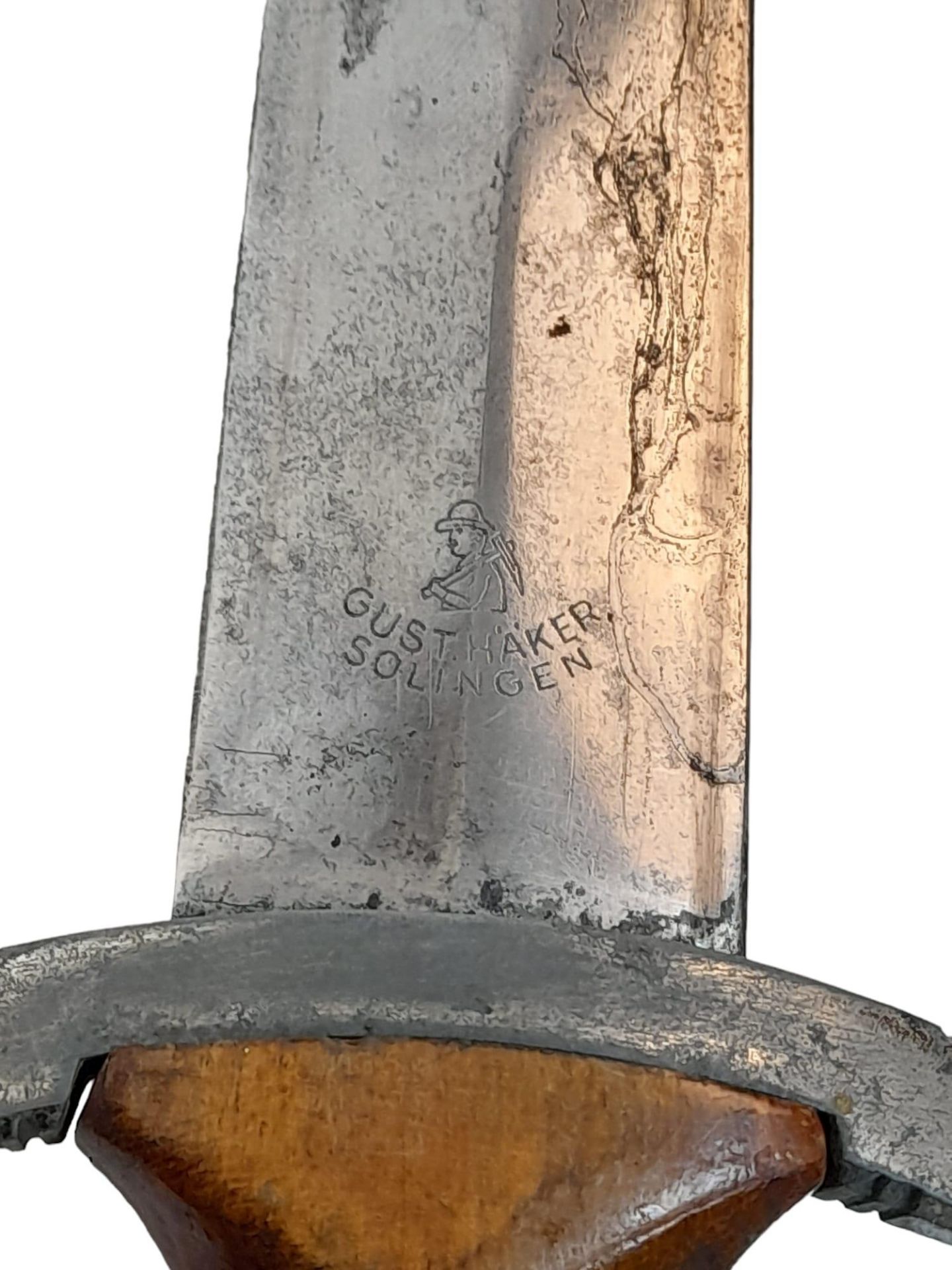 Early 3rd Reich S.A Dagger. Rare Maker Gust Häker. Found in a Berlin Attic. - Bild 5 aus 6