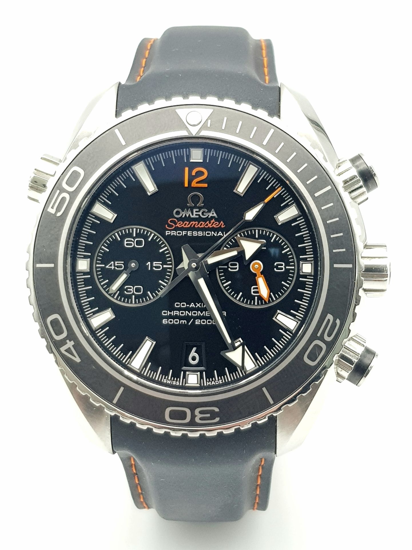 A FANTASTIC EXAMPLE OF AN OMEGA "SEAMASTER" PROFESSIONAL CO-AXIAL CHRONOMETER WITH 2000FT LIMIT . - Image 2 of 8