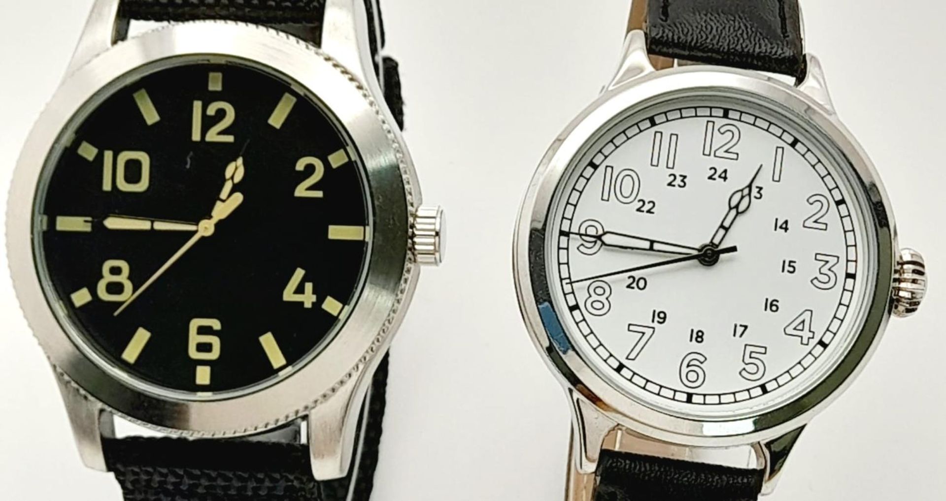 Two Russian Military Design Homage Watches Comprising; 1) Russian Naval design Diver, (50mm - Bild 5 aus 5
