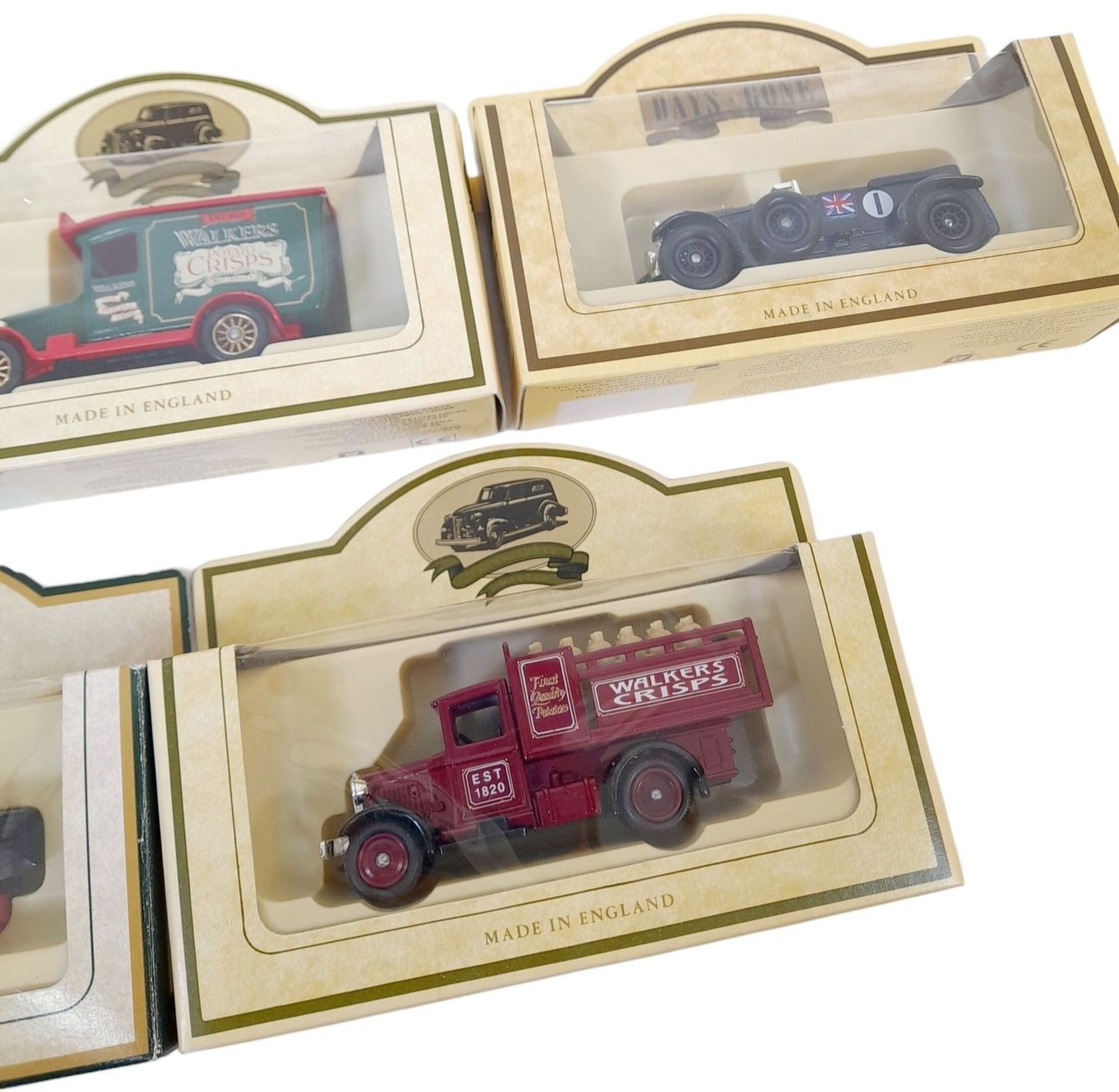 A Pack of Five Vintage Die Cast Toy Vehicles. As new in boxes. - Image 3 of 4