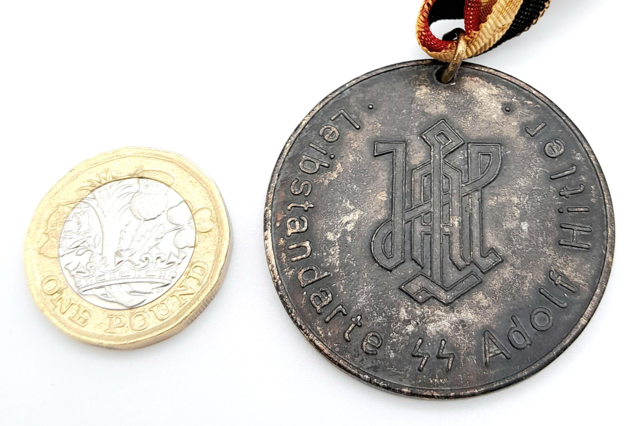 3rd Reich 1st SS Panzer Sports Day Medallion. - Image 3 of 3