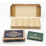 WW2 German razor (new in packet) box of unopened razor blades and an unopened bar of soap.
