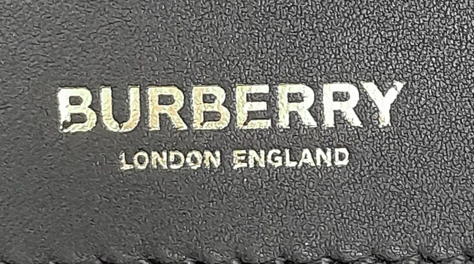 A Burberry Black Olympia Tote Bag. Soft leather exterior with gold-toned hardware, adjustable - Bild 6 aus 8