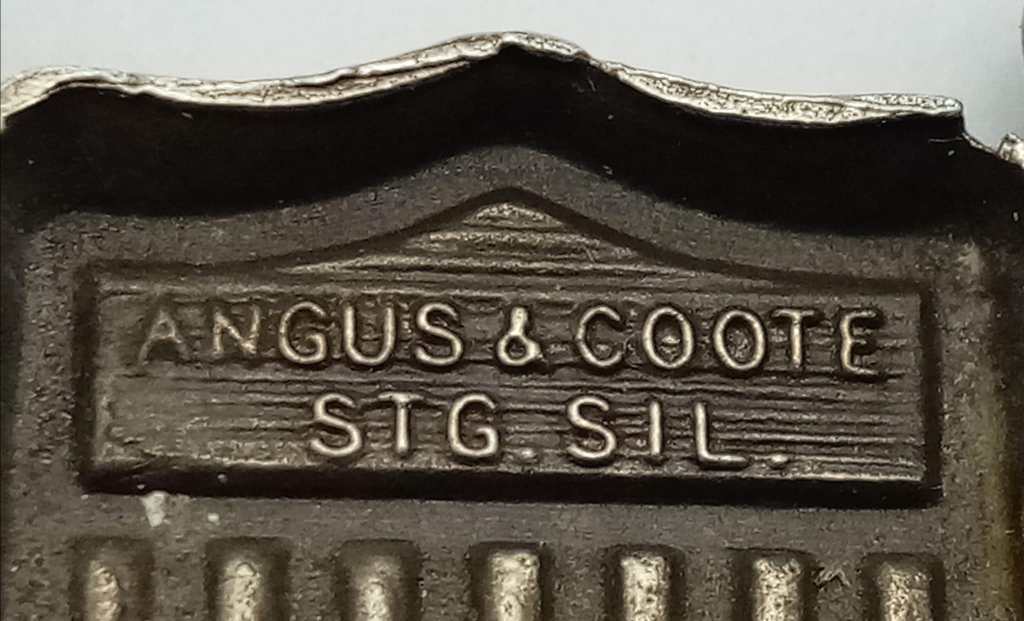 WW2 USAAF Pilots Wings Made by Angus & Coote, Sydney Australia. - Image 3 of 3