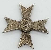 3rd Reich Non-Combatant Kriegsverdienstkreuz-War Merit Cross 1st Class.