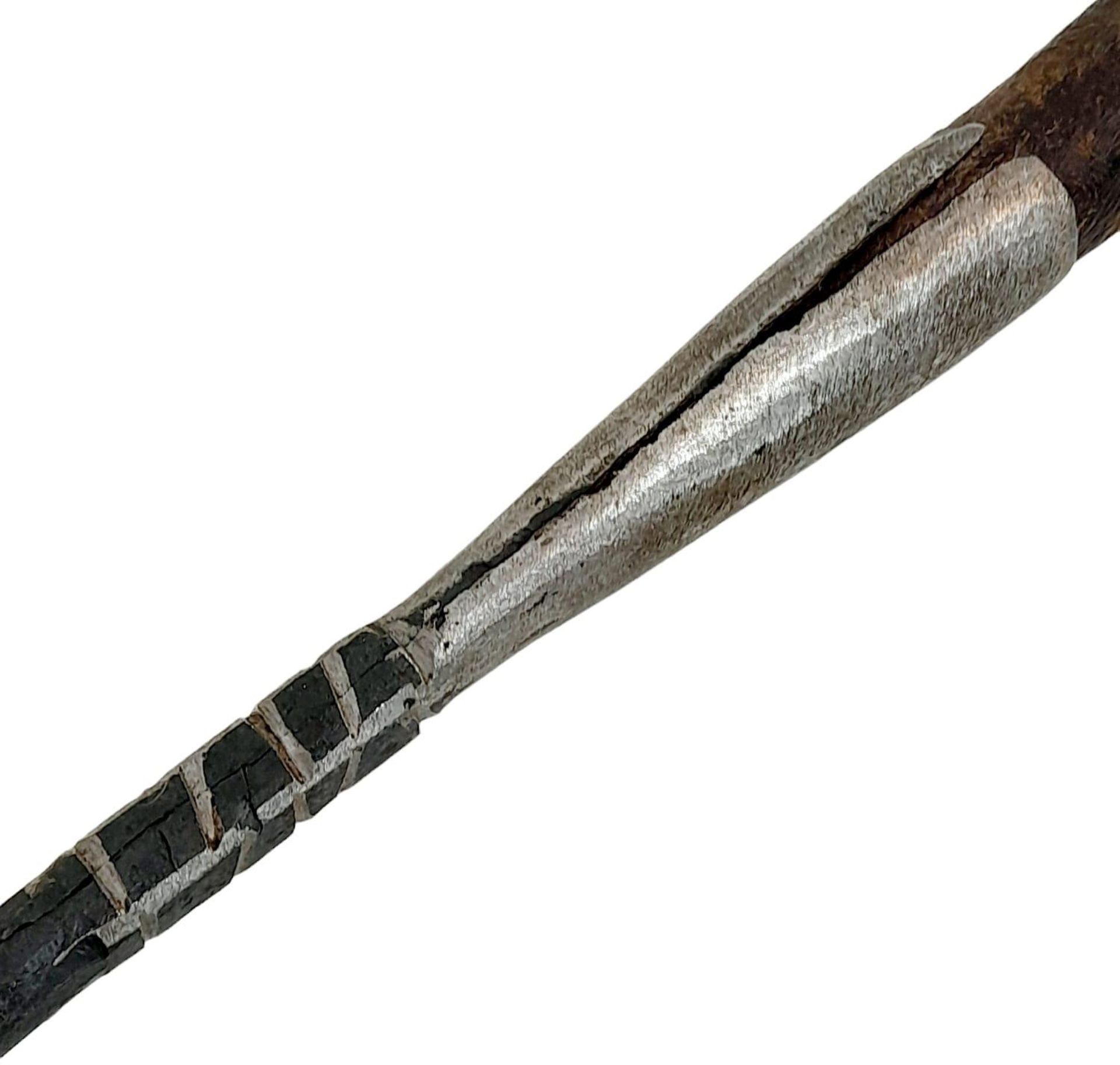 A South African Assegai Short Stabbing Spear. 74cm Length. - Bild 3 aus 5