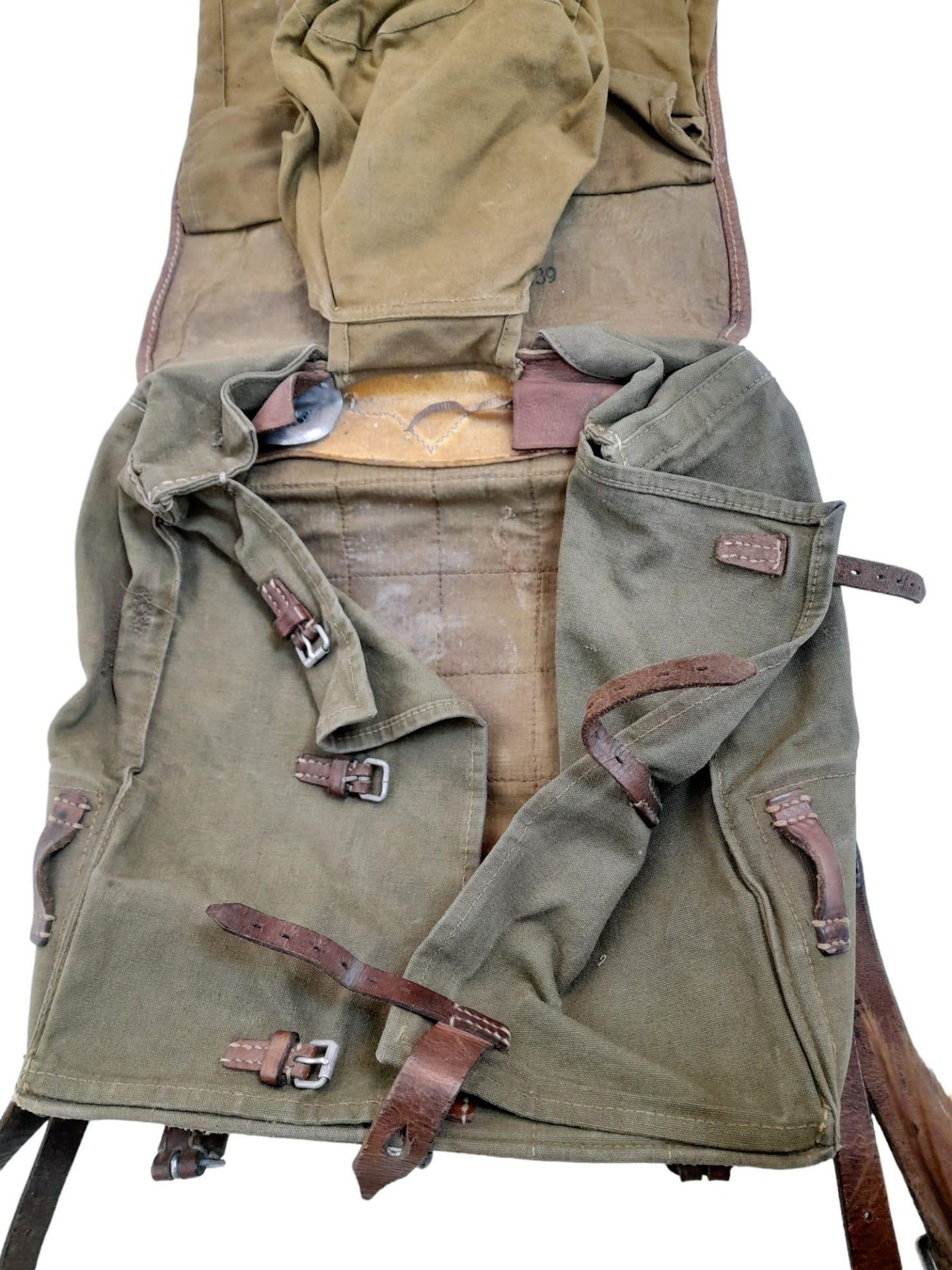 WW2 German Tournister “Pony Pack” Dated 1939. Used by the Hitler Youth and ground troops. - Image 4 of 7