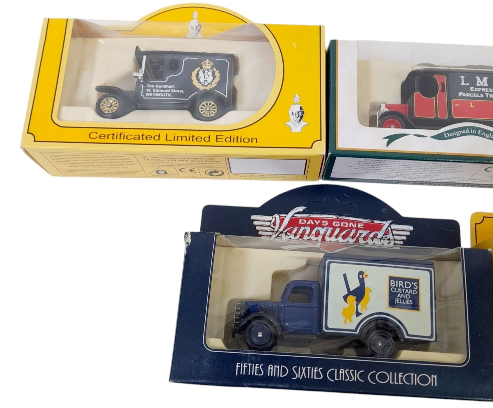 A Pack of Five Vintage Die Cast Toy Vehicles. As new in boxes. - Image 3 of 4