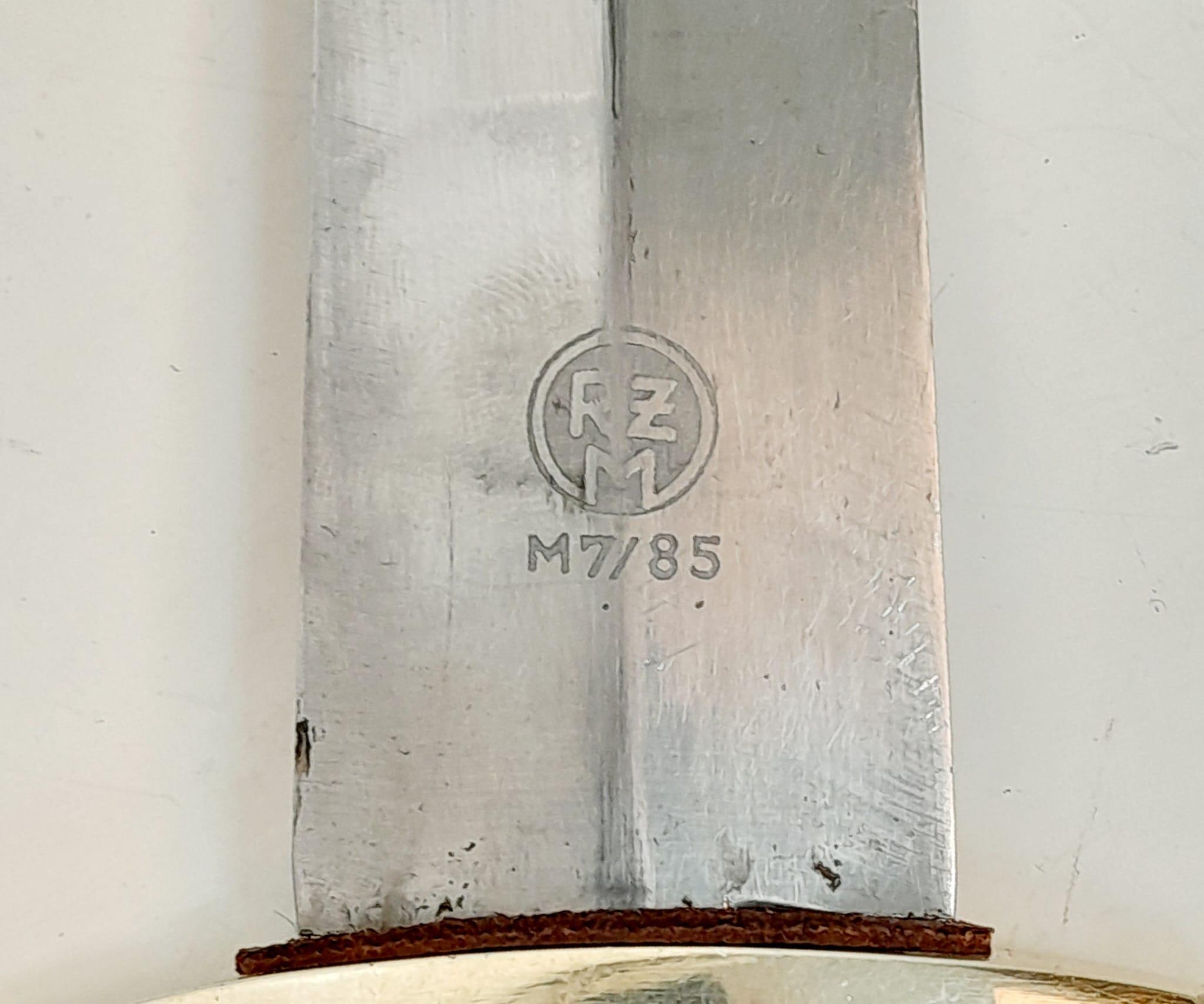 3rd Reich SA Dagger. Rzm Marked Blade M/85 for Athur Evertz, Solingen - Image 5 of 5