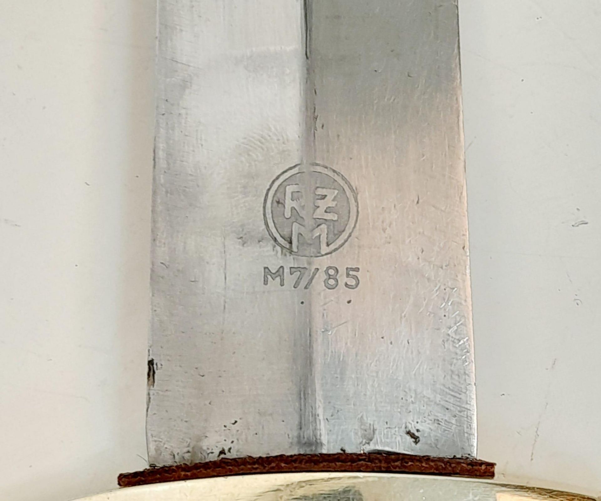 3rd Reich SA Dagger. Rzm Marked Blade M/85 for Athur Evertz, Solingen - Bild 5 aus 5