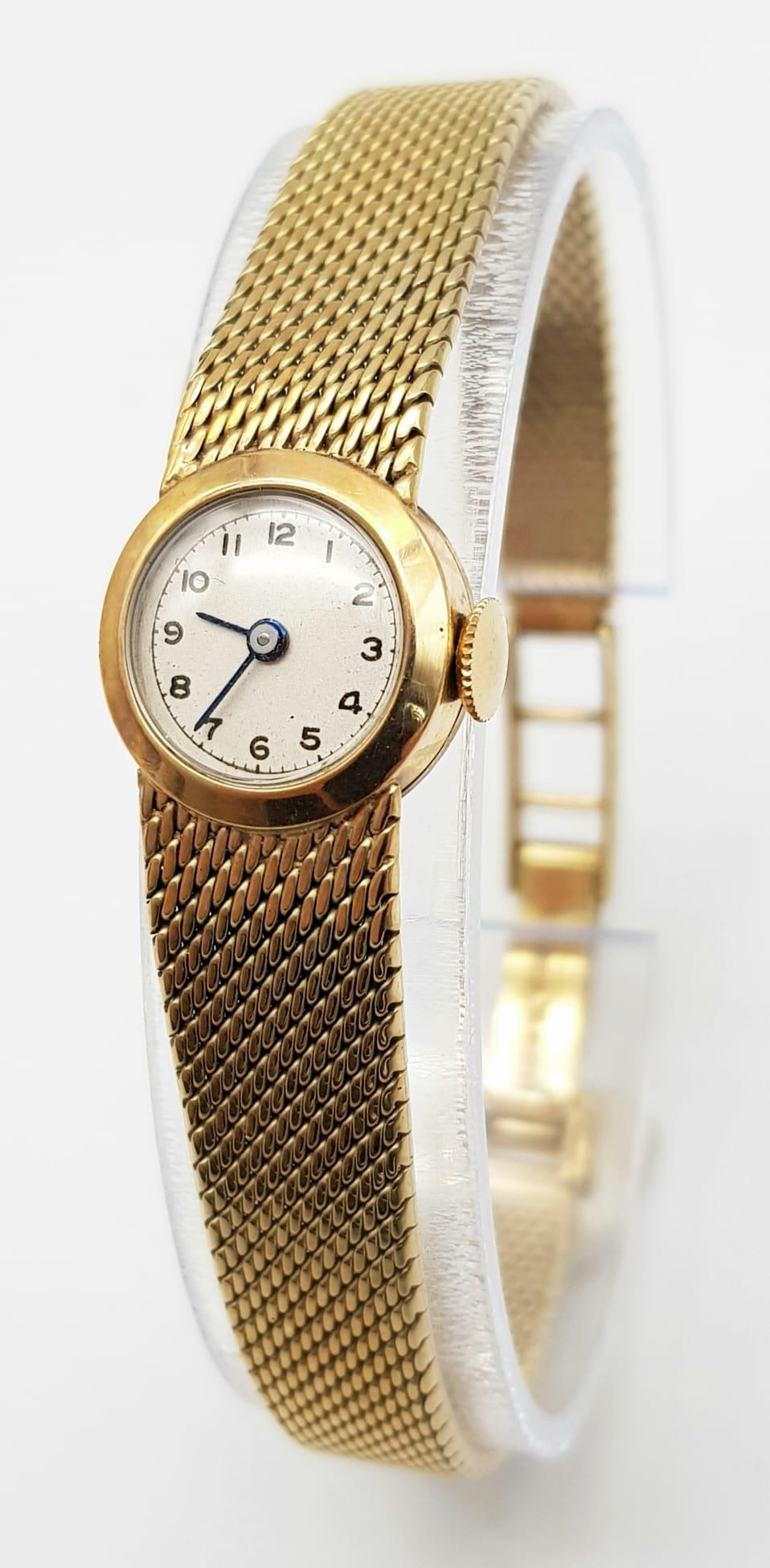 A Wonderful Vintage 1960s DS and S (an official Rolex bracelet and case maker) Rolex 9K Gold