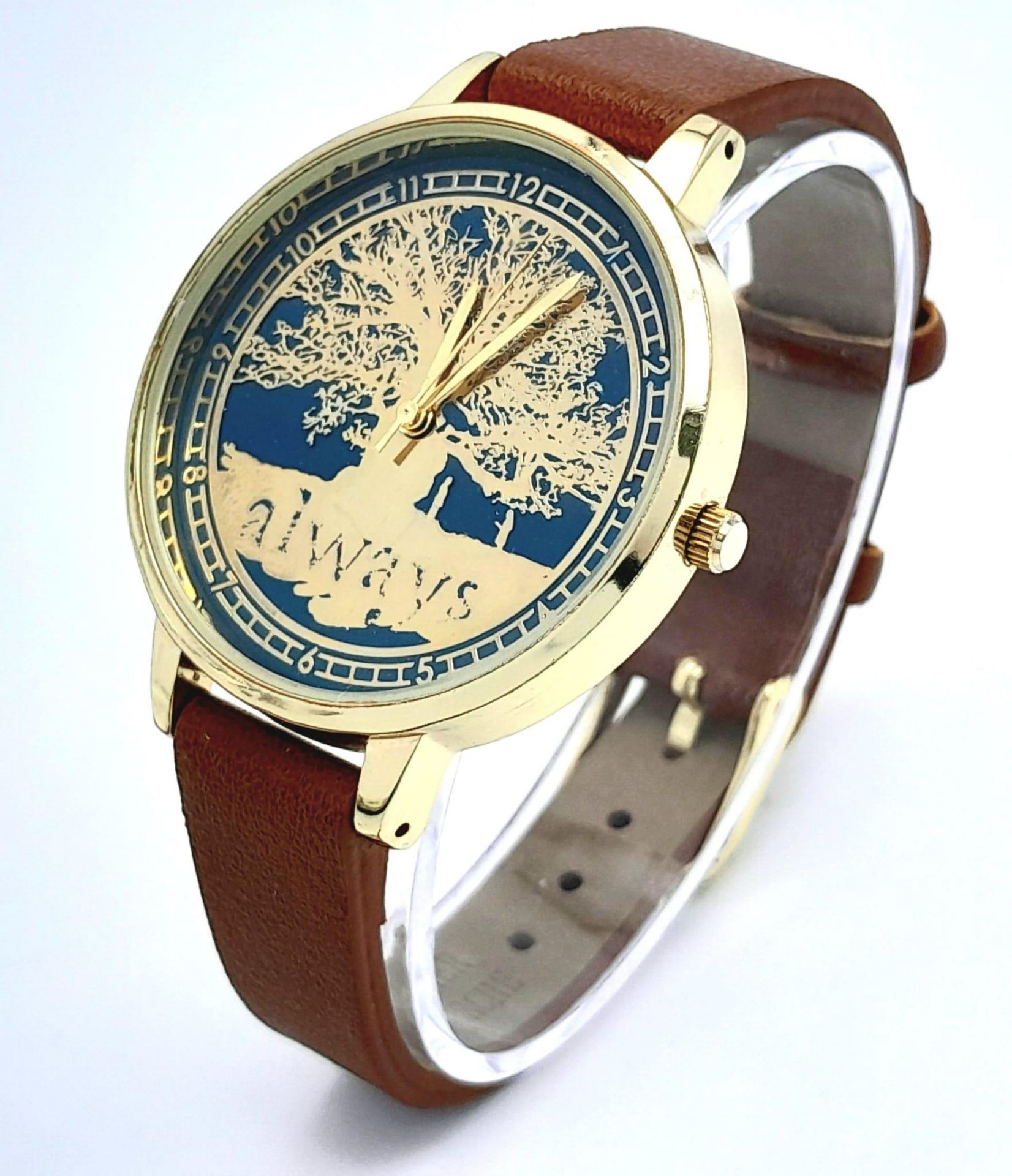 An ‘Always- Tree of Life’ Harry Potter Quartz Watch. 40mm Case. New Battery Fitted April 2024.