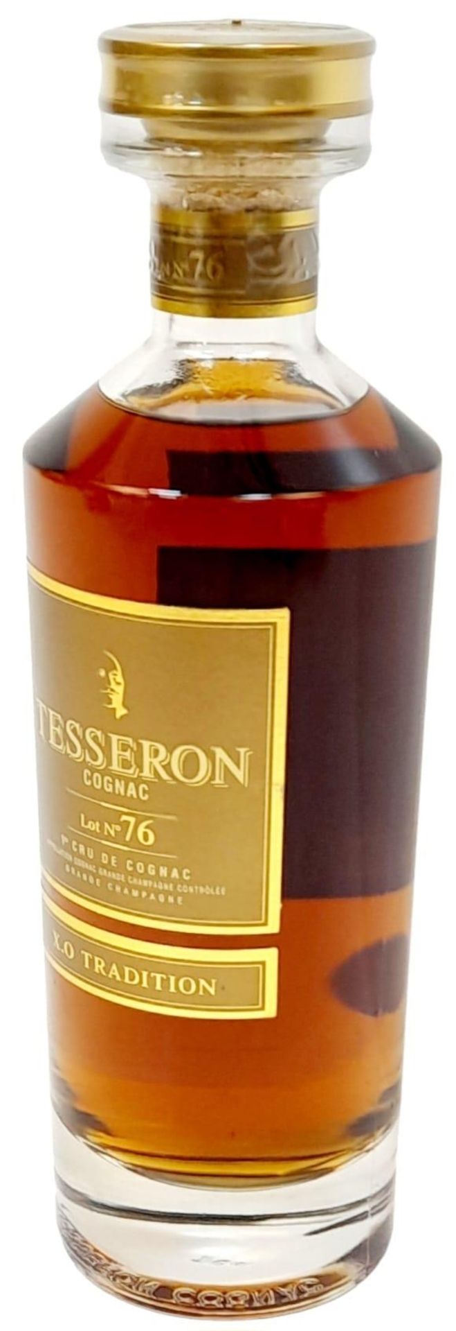 An Unopened, Sealed, Limited Edition Tesseron Cognac Lot No 76 1st Cru de Cognac XO Tradition. - Image 2 of 5