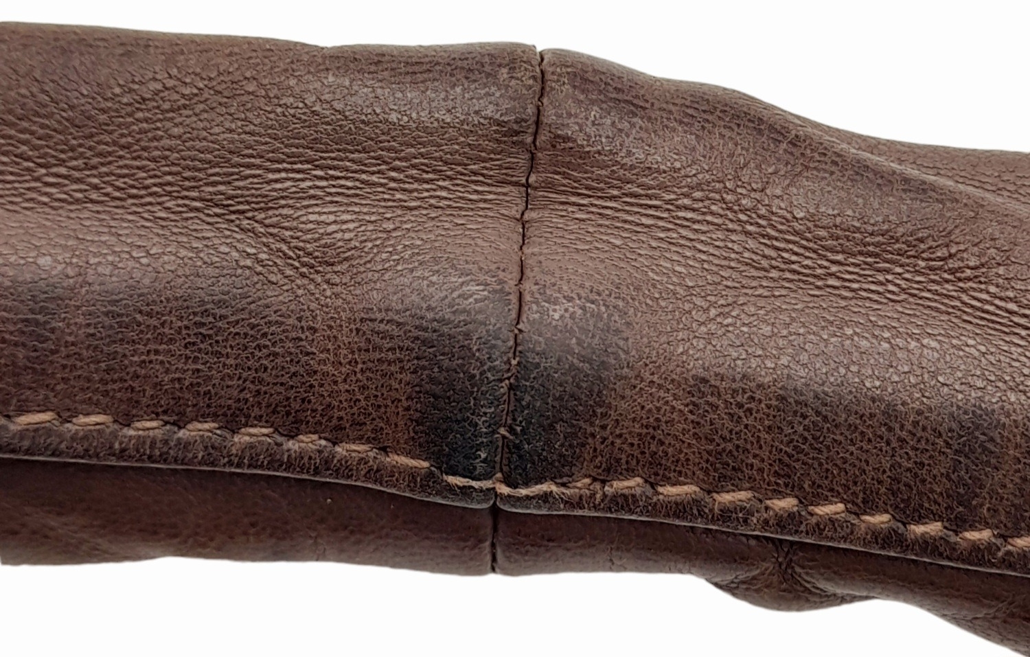 A Bottega Veneta Brown Bag. Intrecciato leather exterior with gold-toned hardware, single handle/ - Image 4 of 8