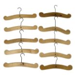 10 x 1936 Dated Hitler Youth Clothes Hangers.