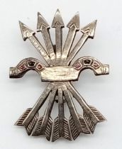 Spanish Civil War 1936-1939 Falange Badge. Worn by General Franco’s Nationalist Forces, the Condor