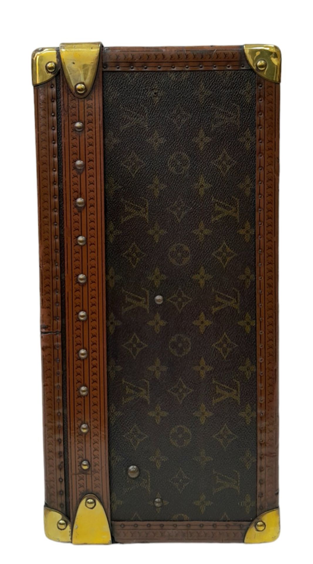 A Vintage Possibly Antique Louis Vuitton Trunk/Hard Suitcase. The smaller brother of Lot 38! - Bild 7 aus 13